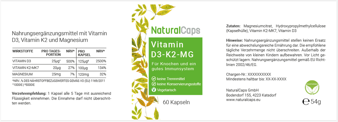 Vitamin D3 K2 Magnesium