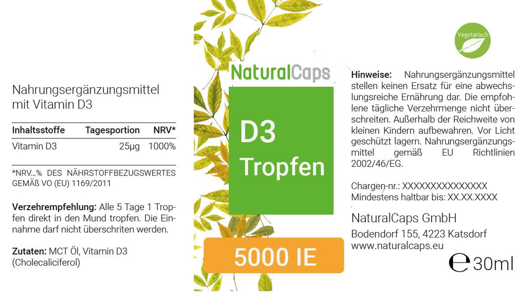 Vitamin D3 5000IE