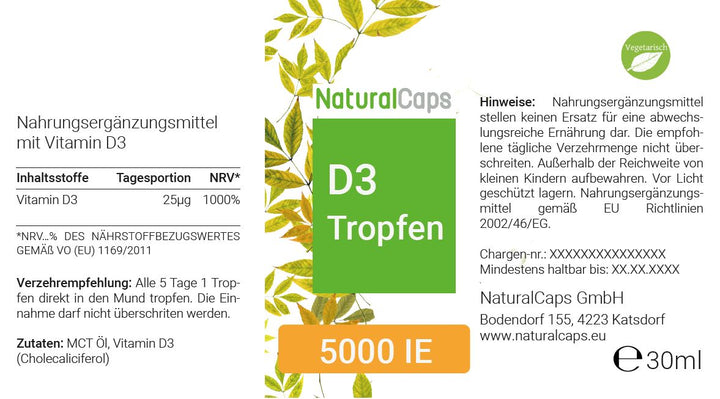 Vitamin D3 5000IE