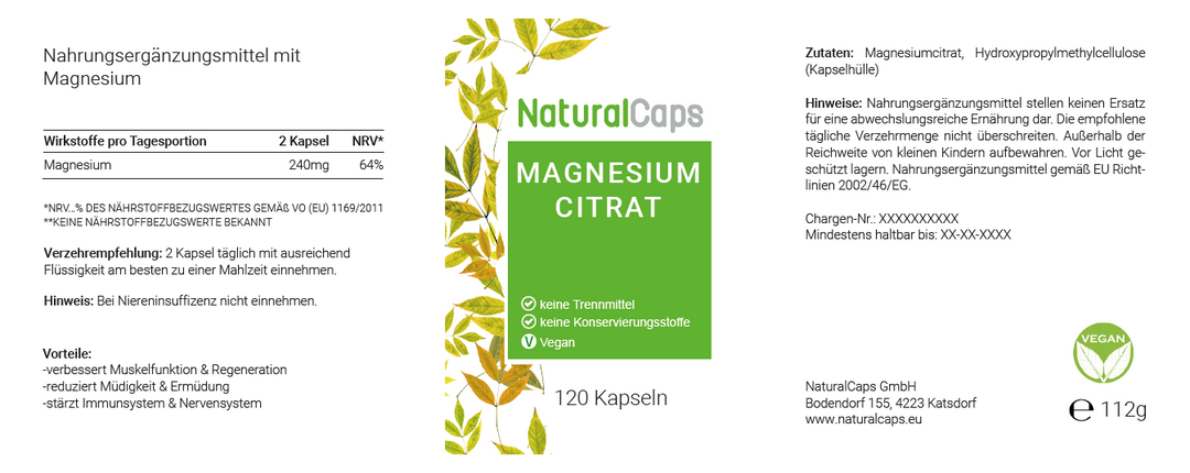 Magnesium Citrat