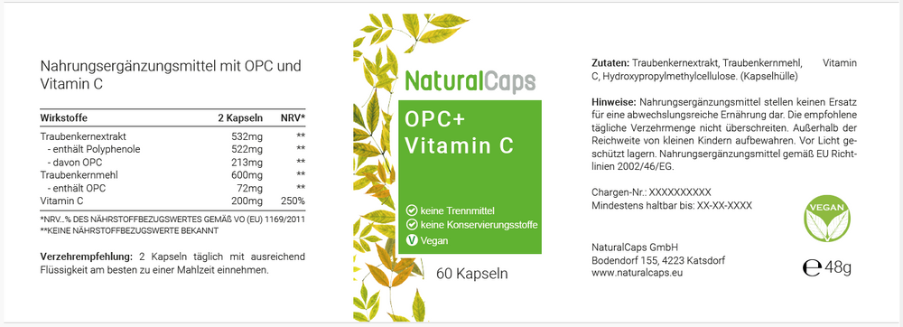 OPC mit Vitamin C