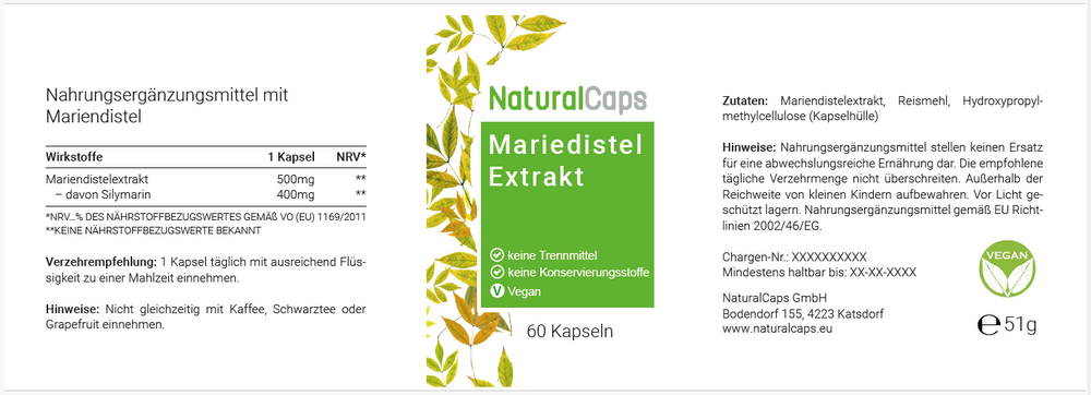 Mariendistel Extrakt 